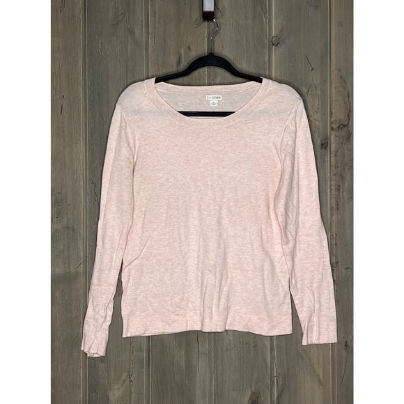 J by J.Crew light pink sweater size medium Style L1561 - Picture 1 of 6